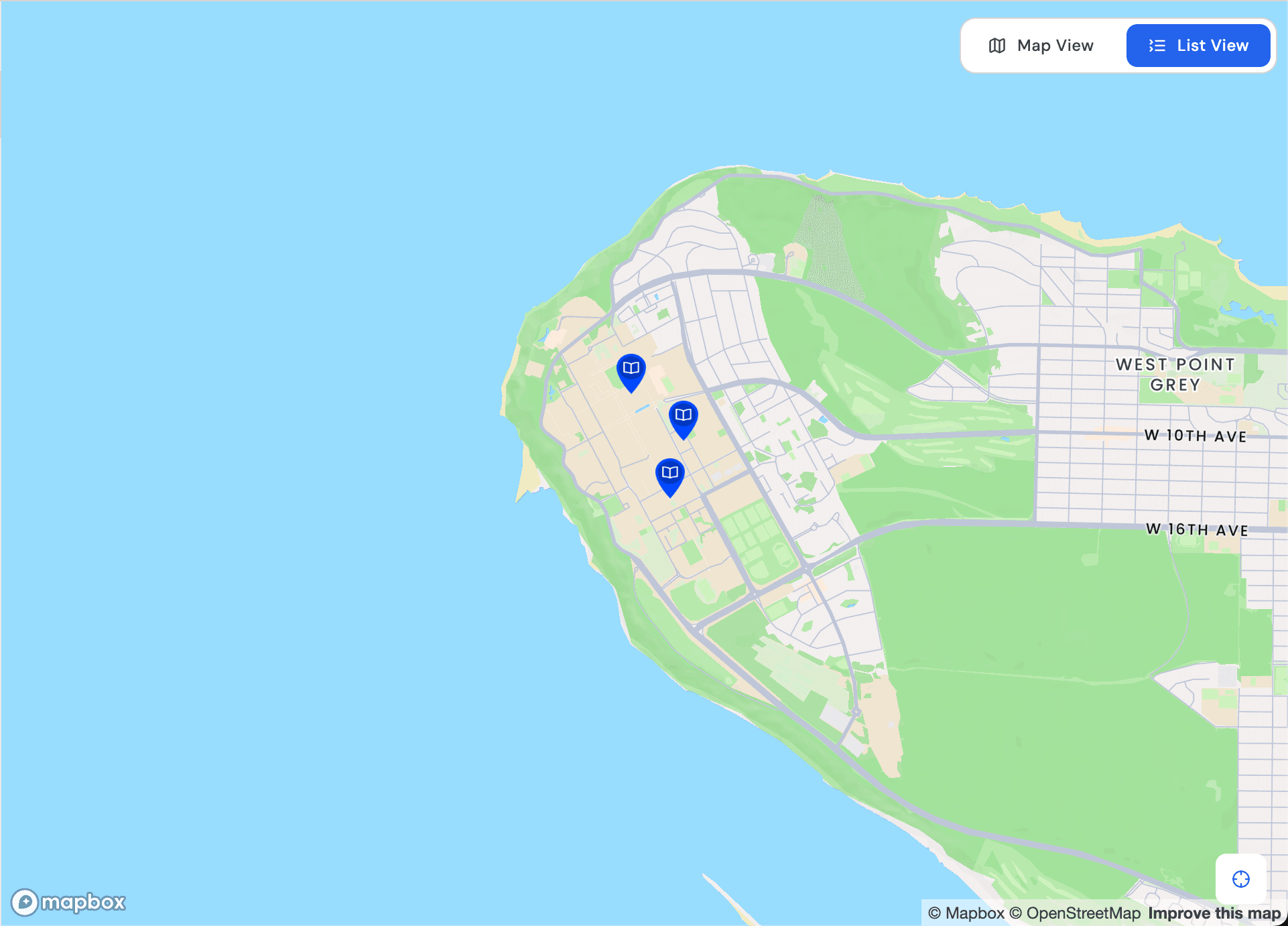 Search and filter preview